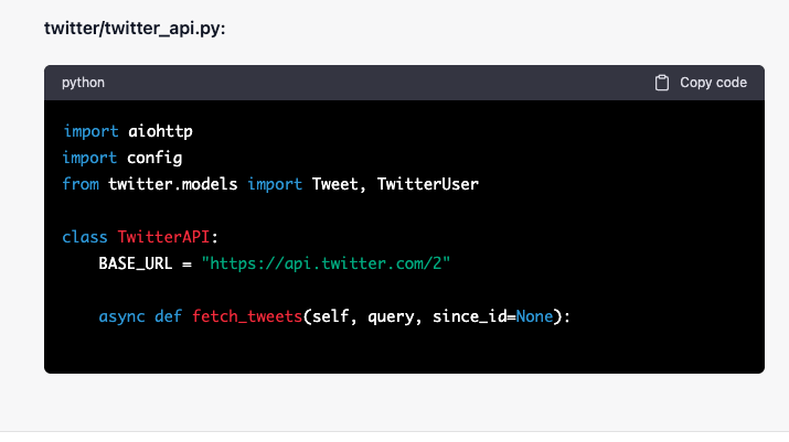 Building Tweet Collector with GPT-4